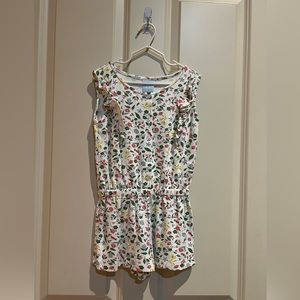 Bella Bliss knit floral romper